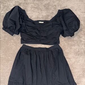 Abercrombie Matching Set-Crop Top & Skirt
